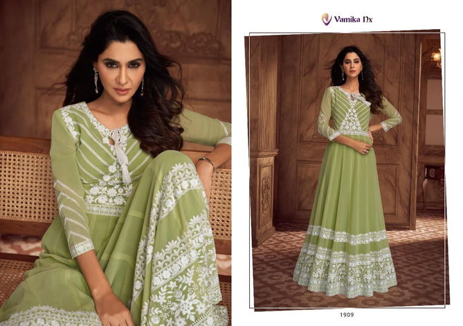 Vamika Siya 2 Wedding Wear Georgette Wholesale Gown Collection